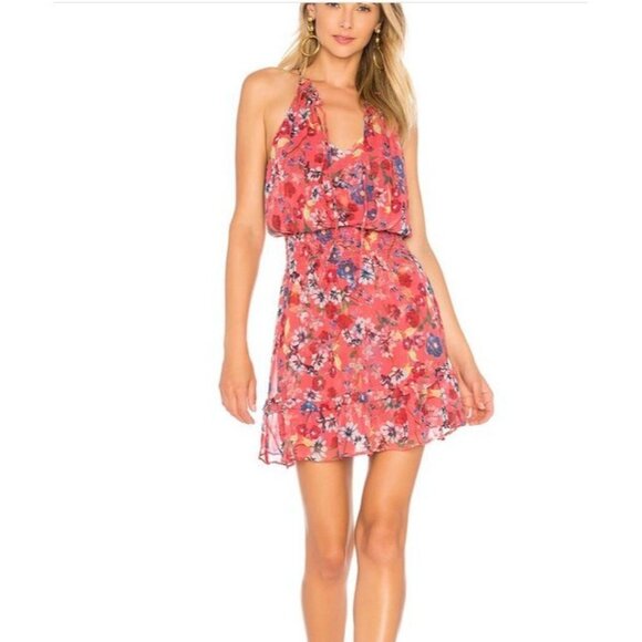 Parker Dresses & Skirts - Parker Serenity Silk Tiered Ruffle Mini Dress Size M $370